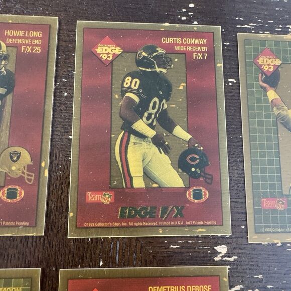 1993 Collectors Edge Football 12 Card Lot w Steve Young Troy Aikman Warren Moon - Picture 4 of 13